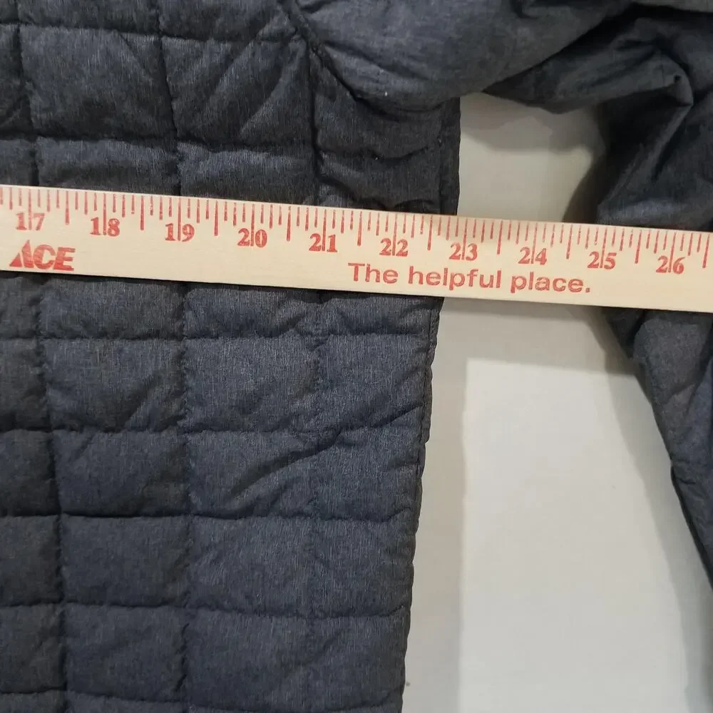 The North Face ThermoBall Jacket Mens Large Gray Shirt Jacket Shacket Insulated